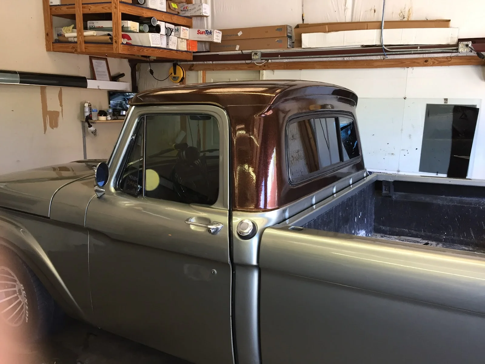 Tint install work at at Coastal Window Tinting